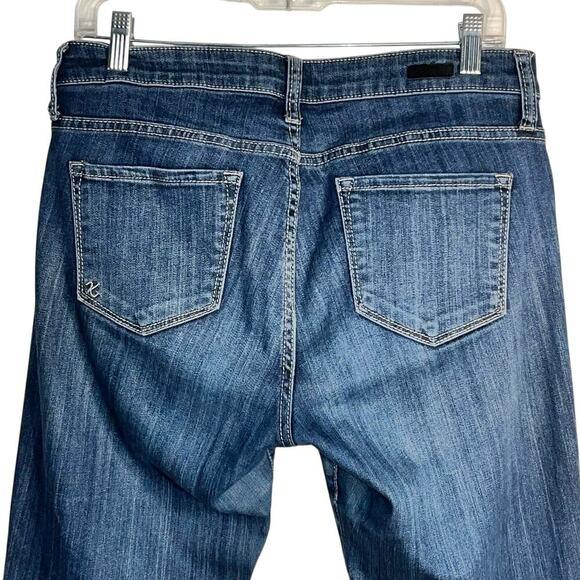 KUT from the Kloth Catherine Boyfriend Jeans Size 8 Distressed Stretch Denim - Picture 4 of 7